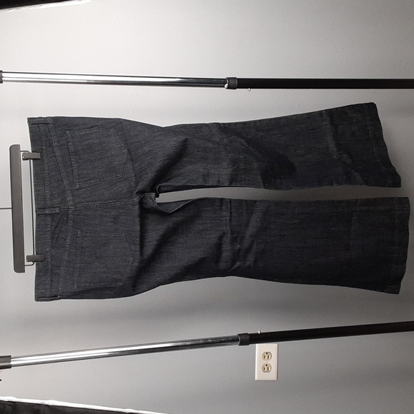 Old Navy Y2K Black Denim Flirt Mid Rise Boot Cut Jeans - Picture 8 of 10